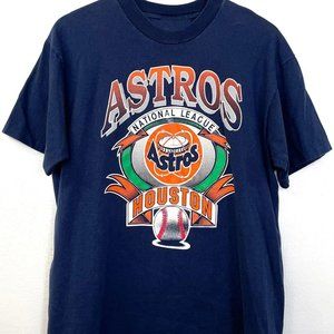 Vintage MLB Houston Astros Logo Shirt, MLB Baseball Shirt, Shirt For Men Women
